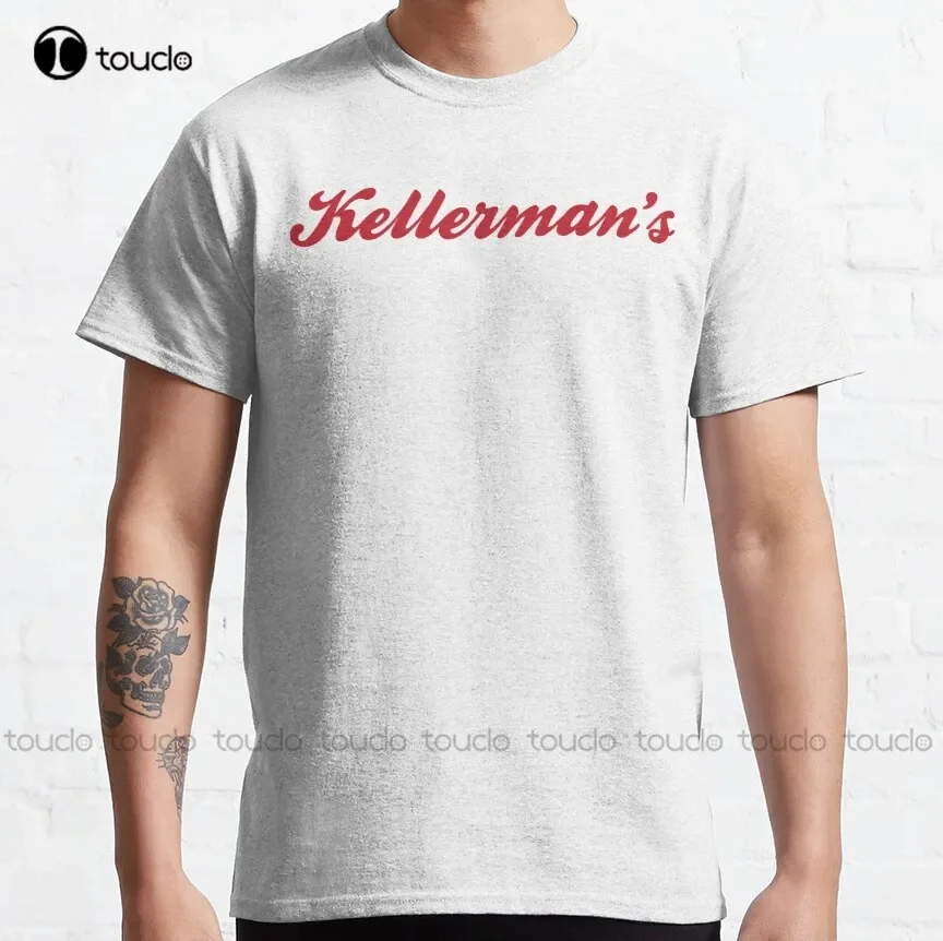 Image of Kellerman's Dirty Dancing Kellermans Klassisches T-Shirt-Hemdkleid Benutzerdefiniertes T-Shirt-Kleid für Erwachsene, Teenager, Unisex, Digitaldruck, XS-5XL, alle Jahreszeiten
