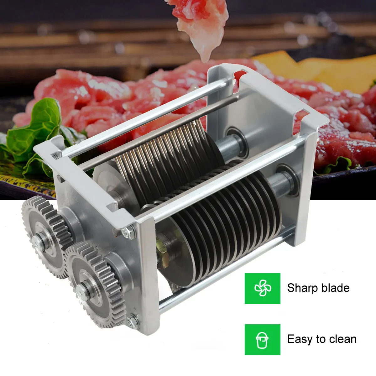 

Electric Meat Slicer Cutting Machine Commercial Electric Meat Slicer Household Meat Grinder Shredded Cutter Slicer Accessory