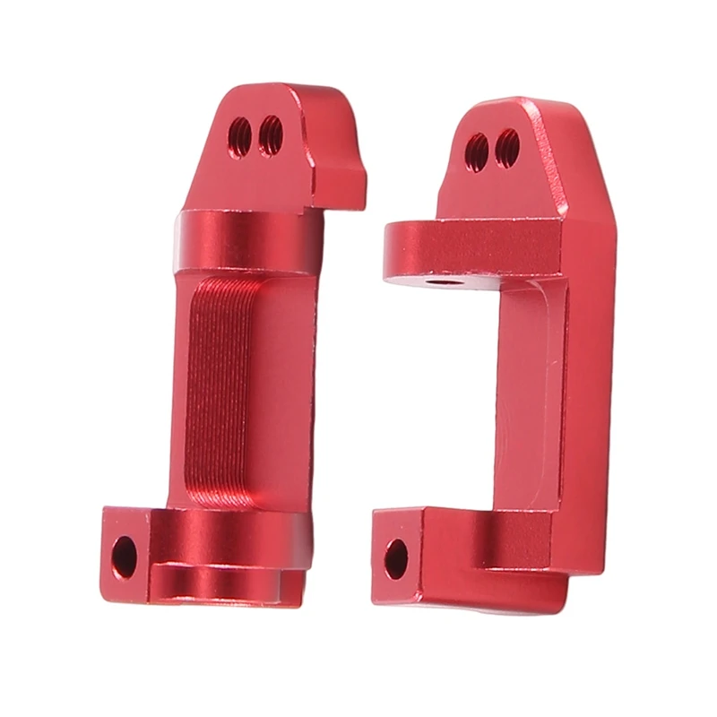 For Traxxas Slash 2WD 1: 10 Alloy Caster Block Set , Red By Atomik RC - Replaces TRX 3632 Parts