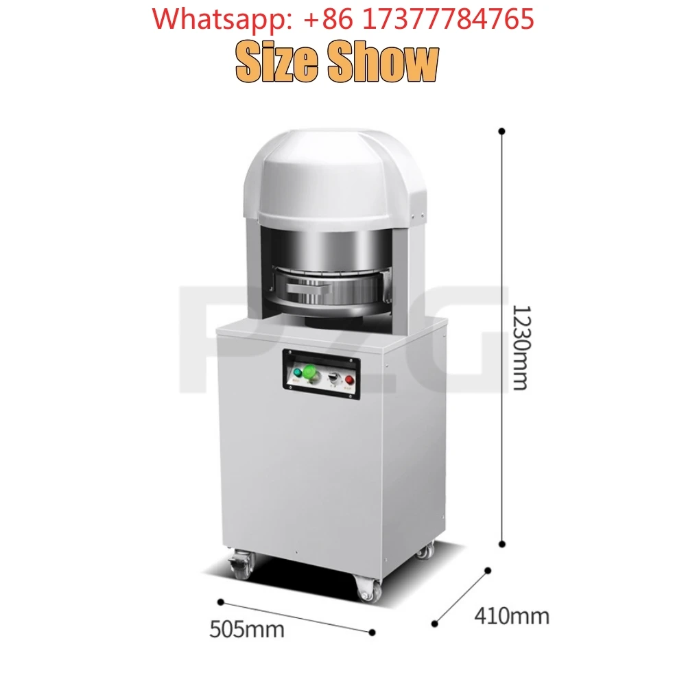 Pizza Bread Dough Cutter Machine, 36pcs/Batch Automatic Equal Dividing Dough Rounder
