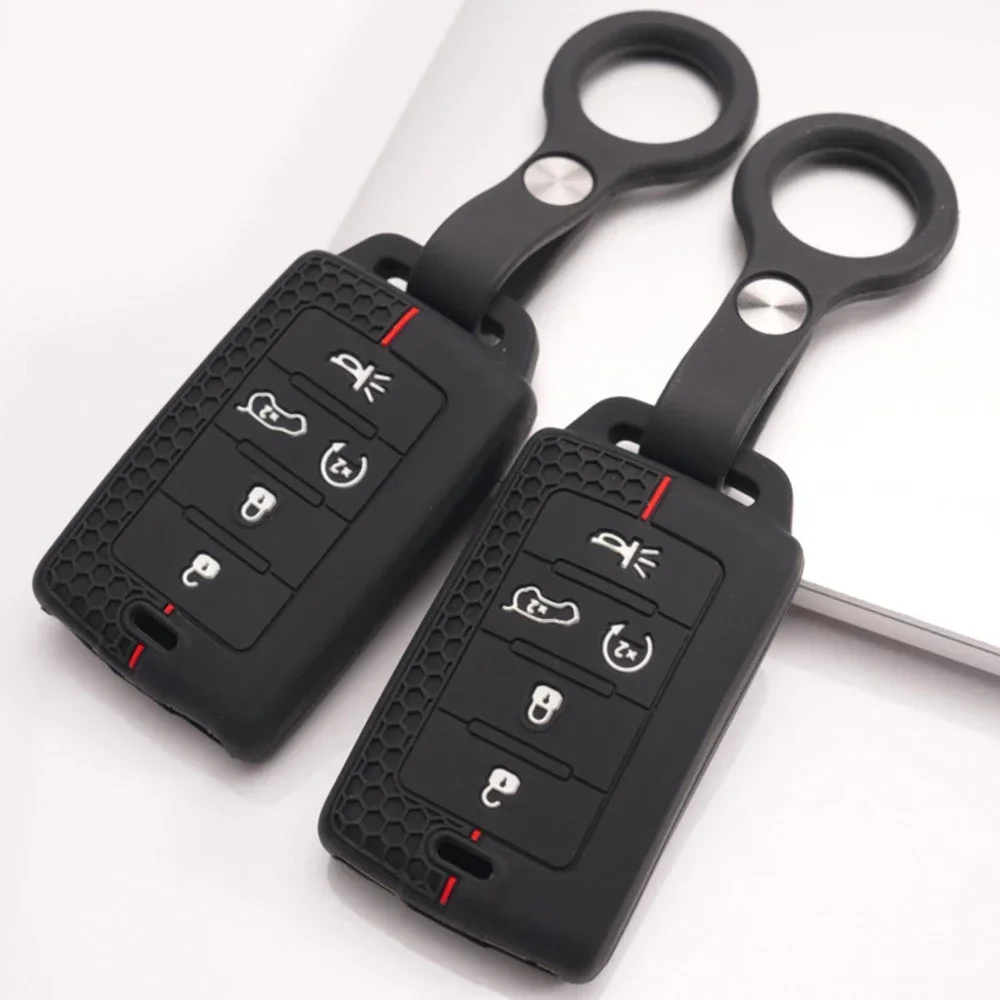 Protective Key Cover Keychain For Jeep Grand Cherokee Wrangler Compass Patriot Cherokee Renegade Commander Gladiator Liberty