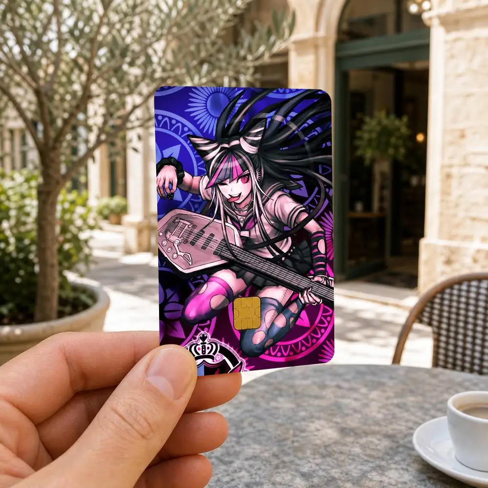 D-Danganronpa  HD Waterproof Card Skins Protective Stickers for Credit Bank Game Cards