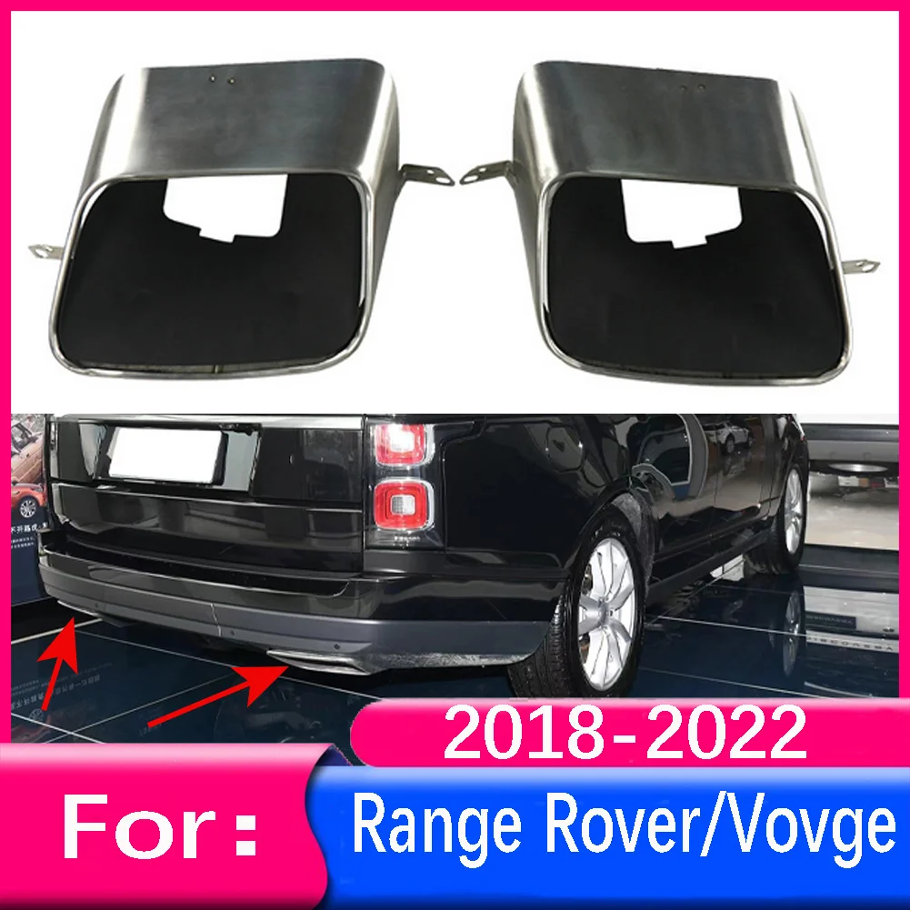 For Land Rover L405 Range Rover Vogue 2018 2019 2020 2021 2022 Car Executive Tailpipe Tail throat Lr105878 / Lr105877