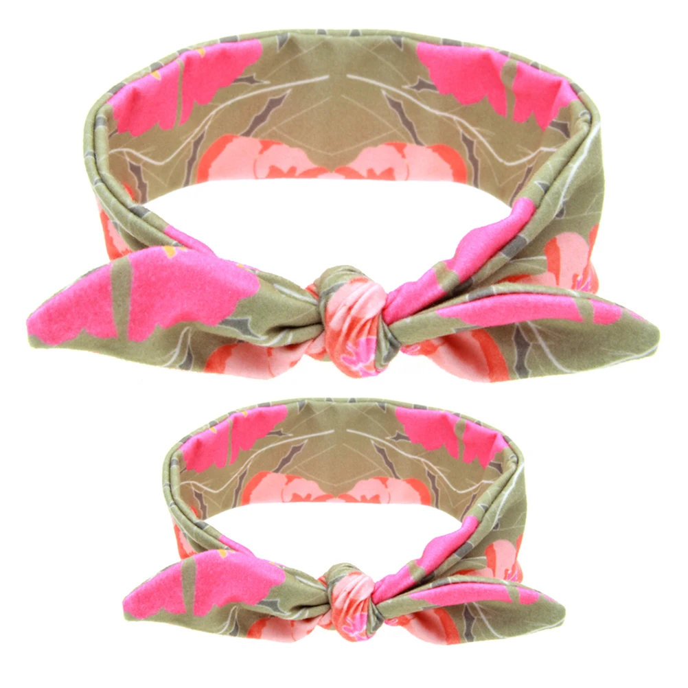 

Rabbit Ears Headb Baby Girl Hairb Toddler Headwrap Durable Soft Lightweight Parent Child Gift Hair Accessories