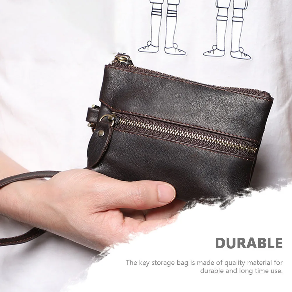 

Multi-Functional Storage Bag Portable Coin Purse Car Key Organizer Key Case Home Outdoor Data Lines Storage Pouch