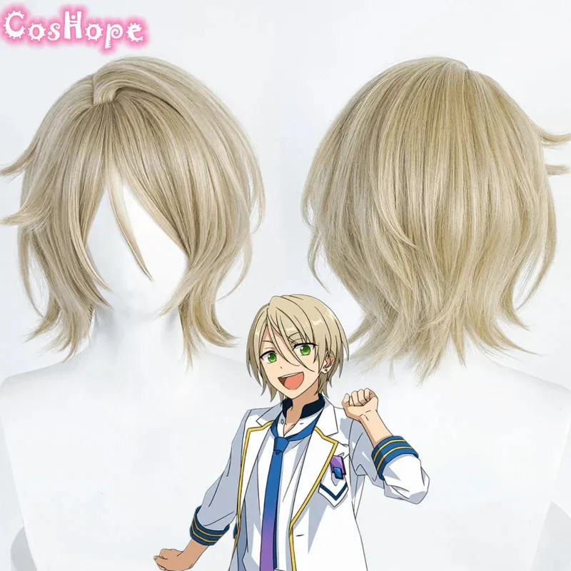 

Shiratori Aira Cosplay Wig 35cm Short Linen Wig Cosplay Anime Cosplay Wig Heat Resistant Synthetic Wigs