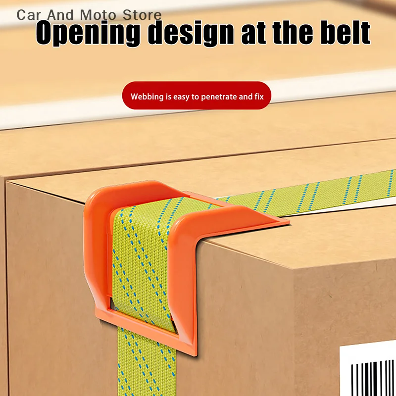 

Cargo Load Essentials: 4 PCS Flatbed Edge Protectors; Quality Assured Wood Plate Sealing Corner Guards