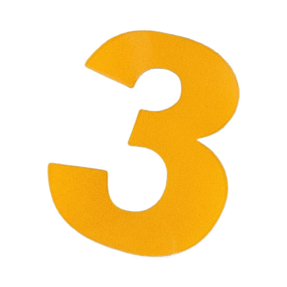 For Premium Grade Vinyl Numbers 0-9 Set for Mailbox House Numbering Outdoor Signage Easy Application No Tools Required