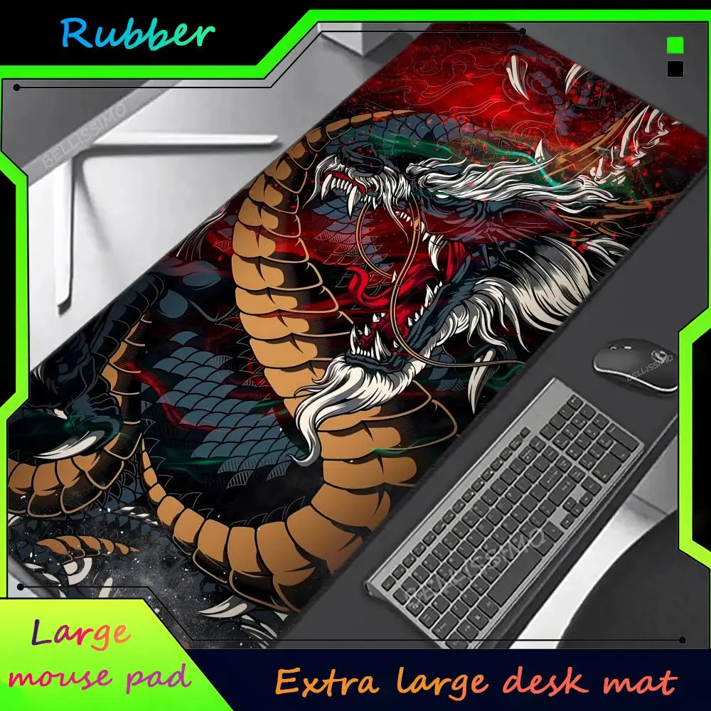 

Cool Dragon Mouse Pad Keyboard Mouse Pads XXL Large Mouse Mats game player Accessories Office Computer PC Gamer Laptop Desk Mat