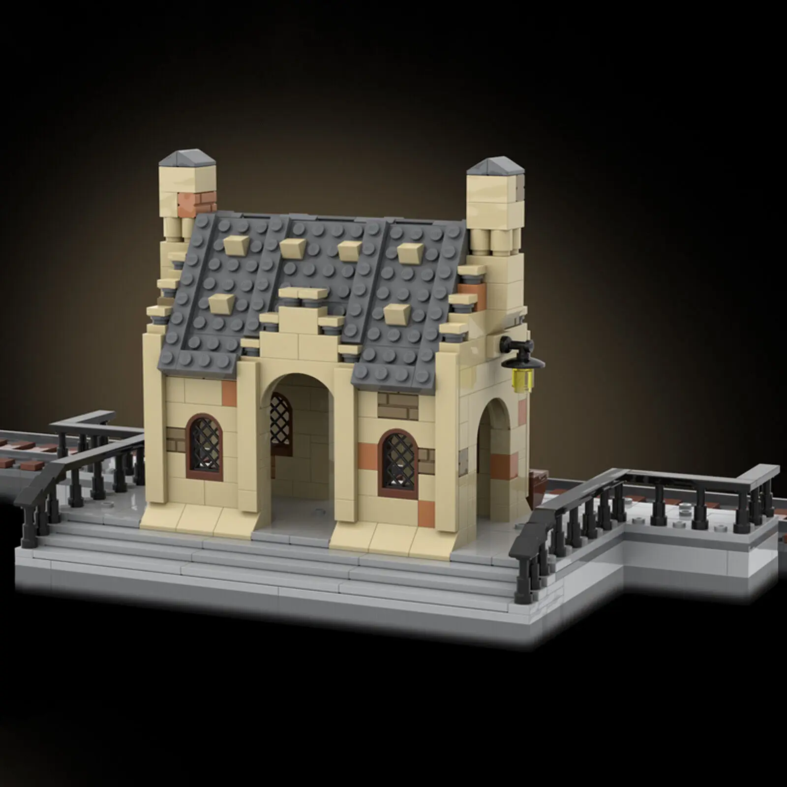 

The Station from the movie, Tiny Version 514 Pieces Building Toys Set MOC Build