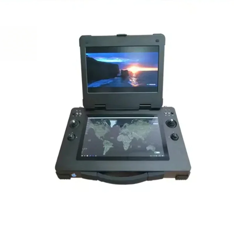 JMRRC G21 شاشة مزدوجة GCS DIY نظام التحكم في المحطة الأرضية رذاذ زراعي نظام التحكم الأرضي الصناعي #2