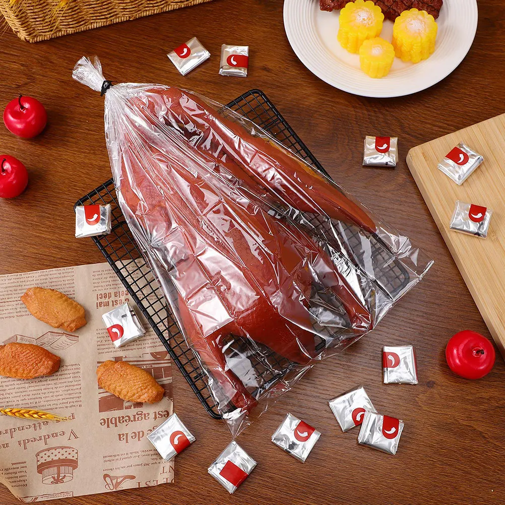 

30Pcs Oven Bag Roast Heatproof Grilling Bag for Chicken Turkey Baking Kitchen Cooking Household Oven