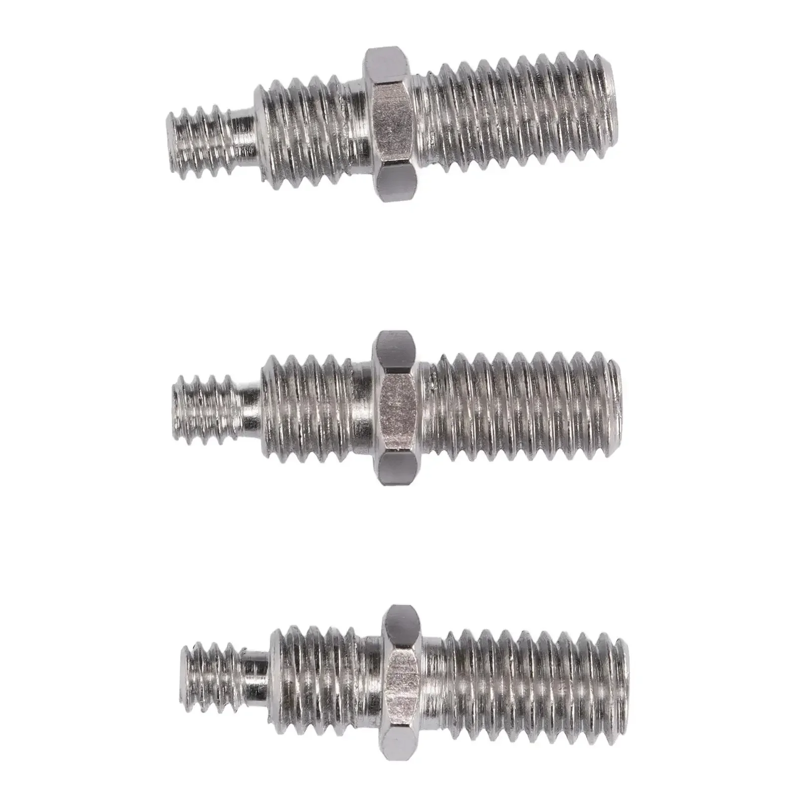 3Pcs 3/8 to 1/4 Conversion Tripod Screw Rustproof Exquisite Easy To Assemble Camera Tripod Screw Adapter