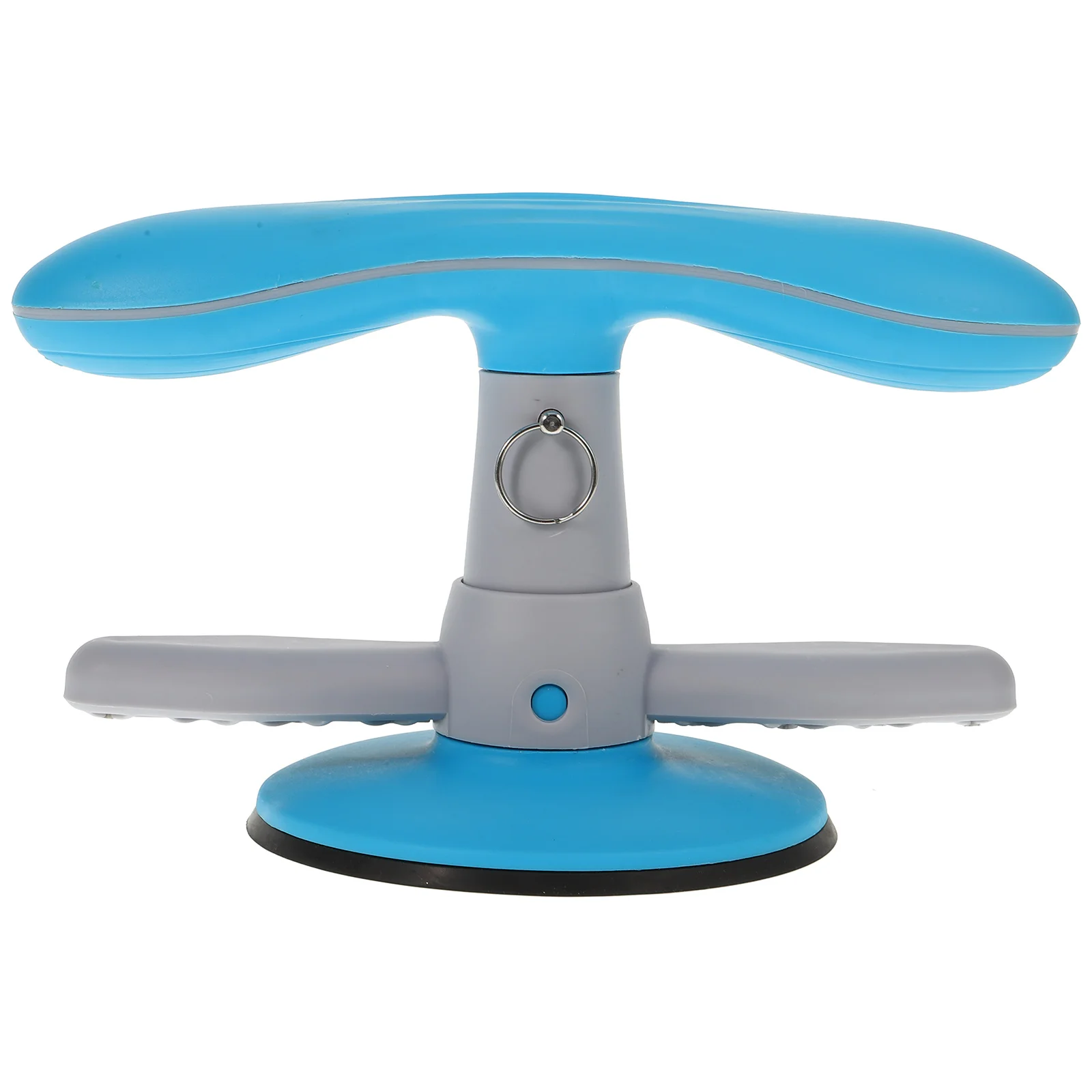

Creative Fitness Exercise Bar Sit-Up Assist Device Home Waist Belly Trainer Sucked Type Durable High Elastic Wear Resistant Blue