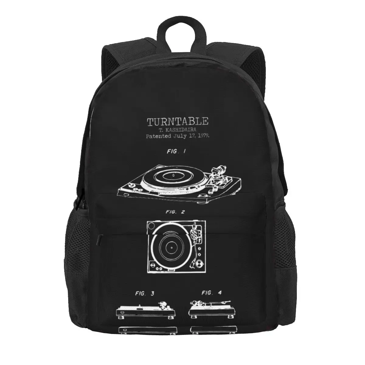 Technics Patent Dj Turntable House Hip Hop Music Large Capacity Backpack Newest Foldable Shopping Bag Bags For Travel