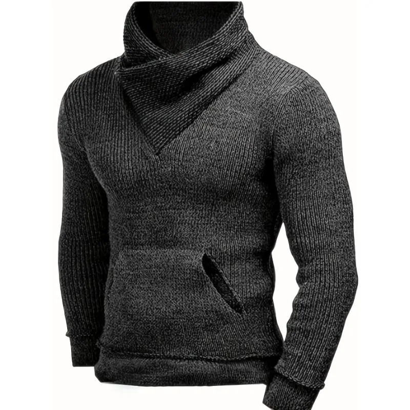 

Men's Casual Knit Sweater Comfortable Soft Fabric Spring Summer Autumn Fashionable Men's Sweater Casual Knitted Top