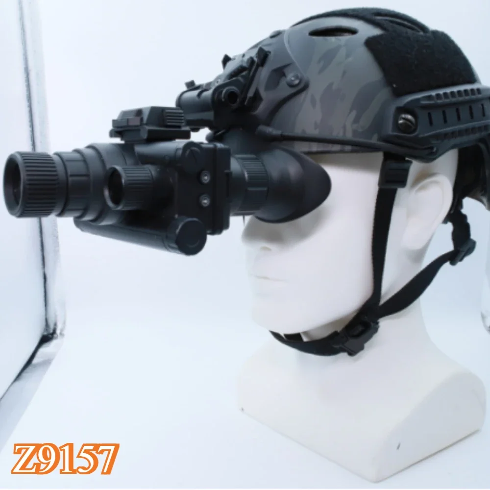 Z9157 with Tactical Light Binocular Monocular Infrared Night Vision Support Head-mounted Telescope 5x TFT Ultra High Definition