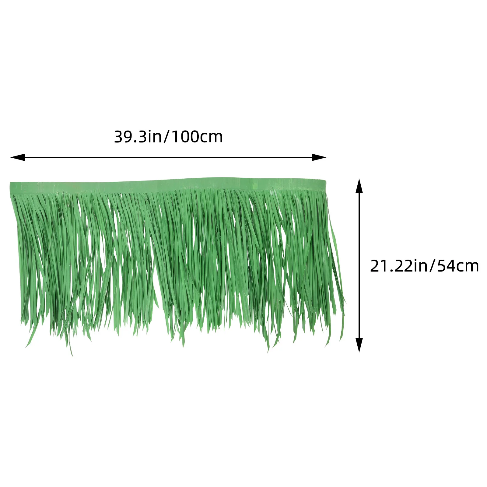 Decoración de techo de paja de simulación vívida, techo de paja falso Artificial ligero para jardín, paisajismo interior y exterior, manualidades DIY