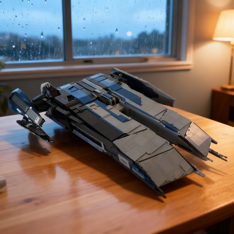 

9222pcs MOC The Rogue Shadow Star Battle Model Building Blocks Creative Display Gift Collectible Decor Kids Premium Adult Desk