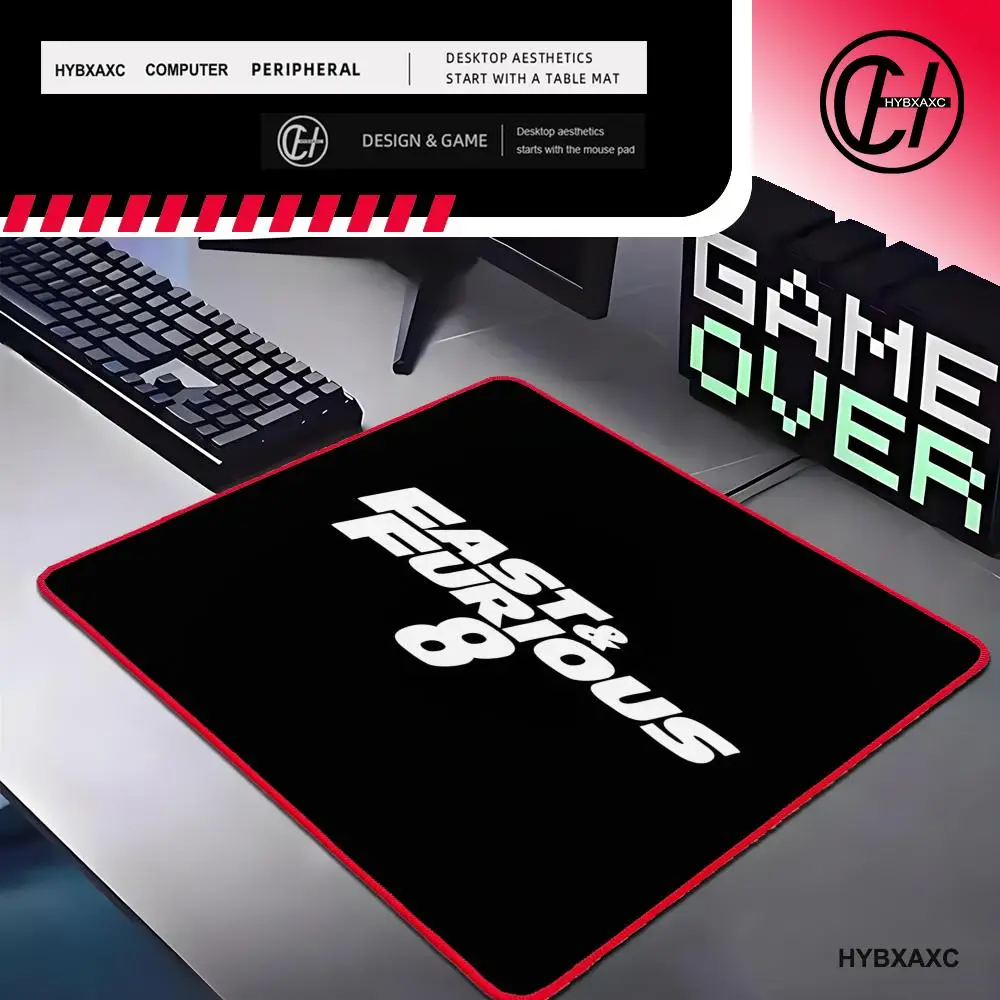 F-Fast e F-Furious 8 Mouse Pad piccolo tappetino per Mouse scrivania tastiera per Computer Desktop Mouse Wireless ragazzo ragazza regalo per giochi