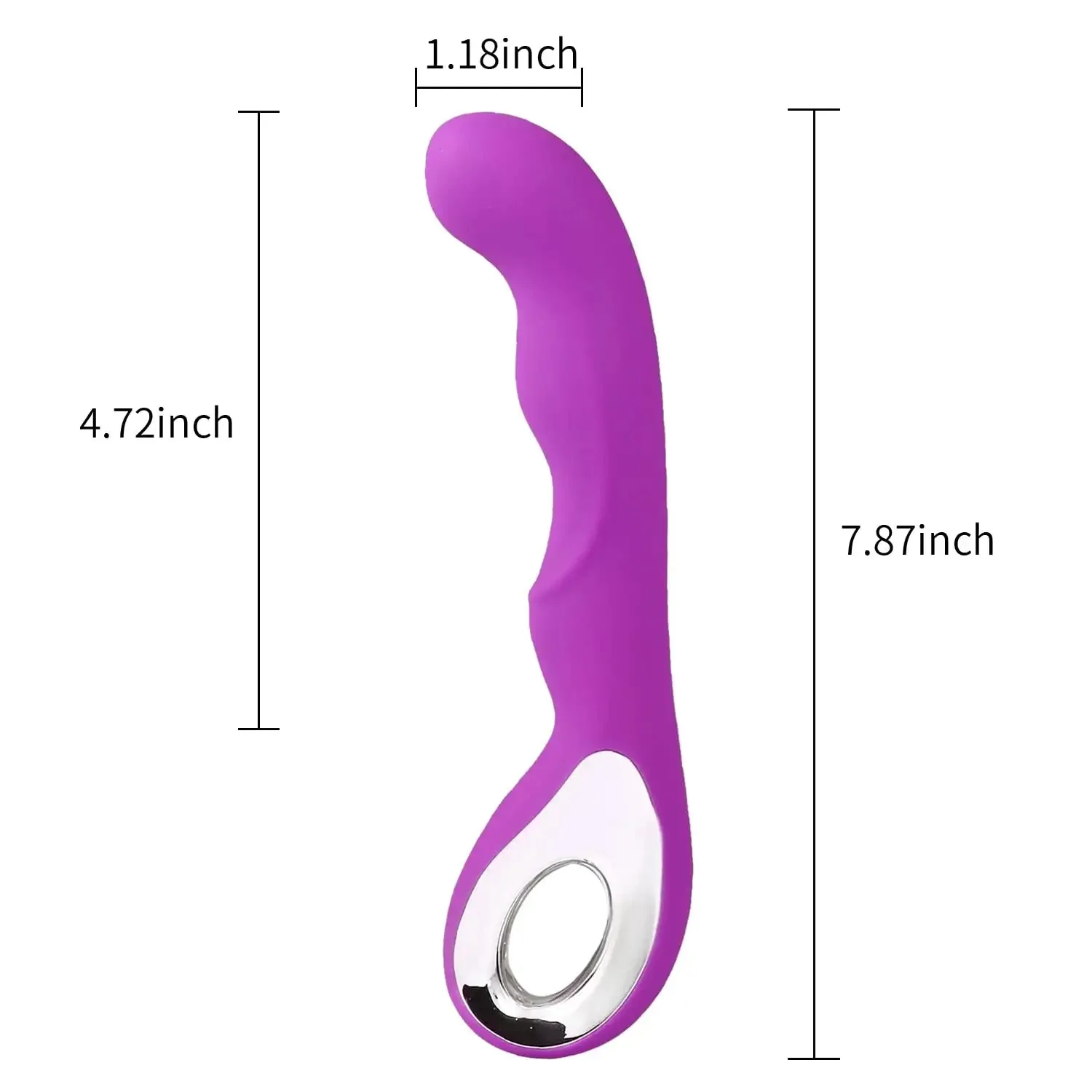 10 Modes G-Spot Vibrator Adult Sex Toy Rechargeable Vibrator Dildo for Women Anal and Clitoris Sexual Stimulation Vibration