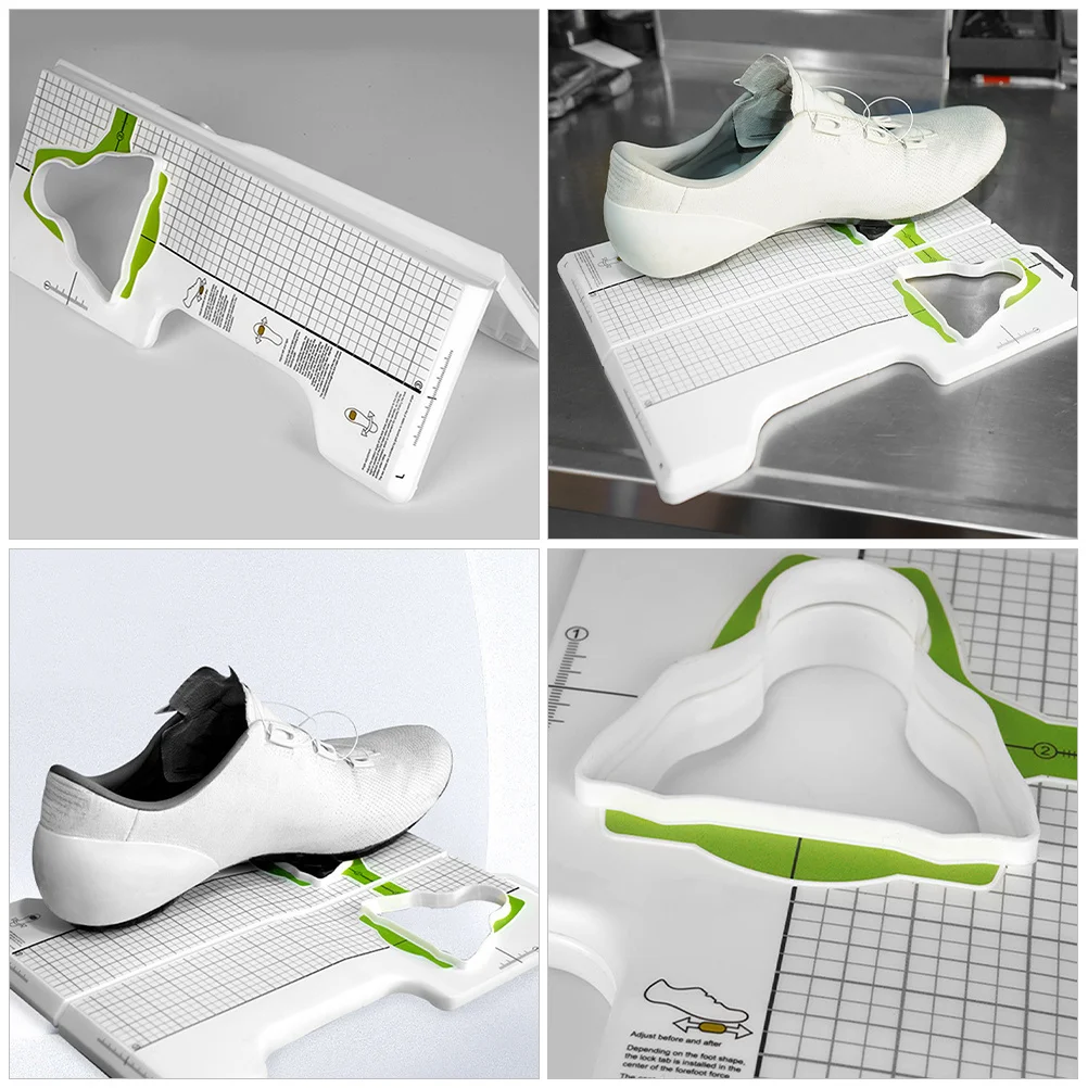 Shoe Cleat Fitting Tool Durable Polypropylene Material Lightweight Compact Versatile Fit Different Cleats Shoes Sturdy Multiuse