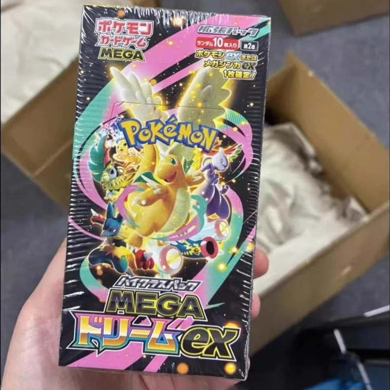 M2a Pokémon PTCG The Golden Box Edição Japonesa Pacote de Cartas Booster M2a Colecionável Caixa Surpresa Brinquedo Presente