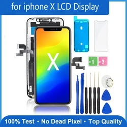 OLED Pantalla for iphone X LCD Display Touch Screen Digitizer Assembly for iPhone X LCD Replacement