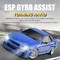 LDR/C LD1899 with gyroscope 1/18 2.4GHz RC electric simulation drift car model racing remote control car children's boy toy