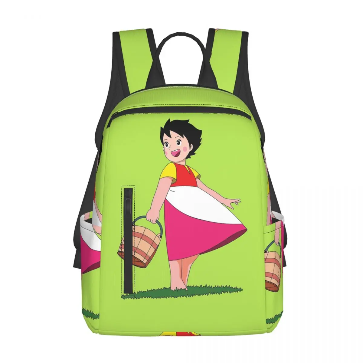 

Рюкзак Happy Heidi, вместительный детский рюкзак, школьная сумка, сумки на плечо для мужчин и женщин