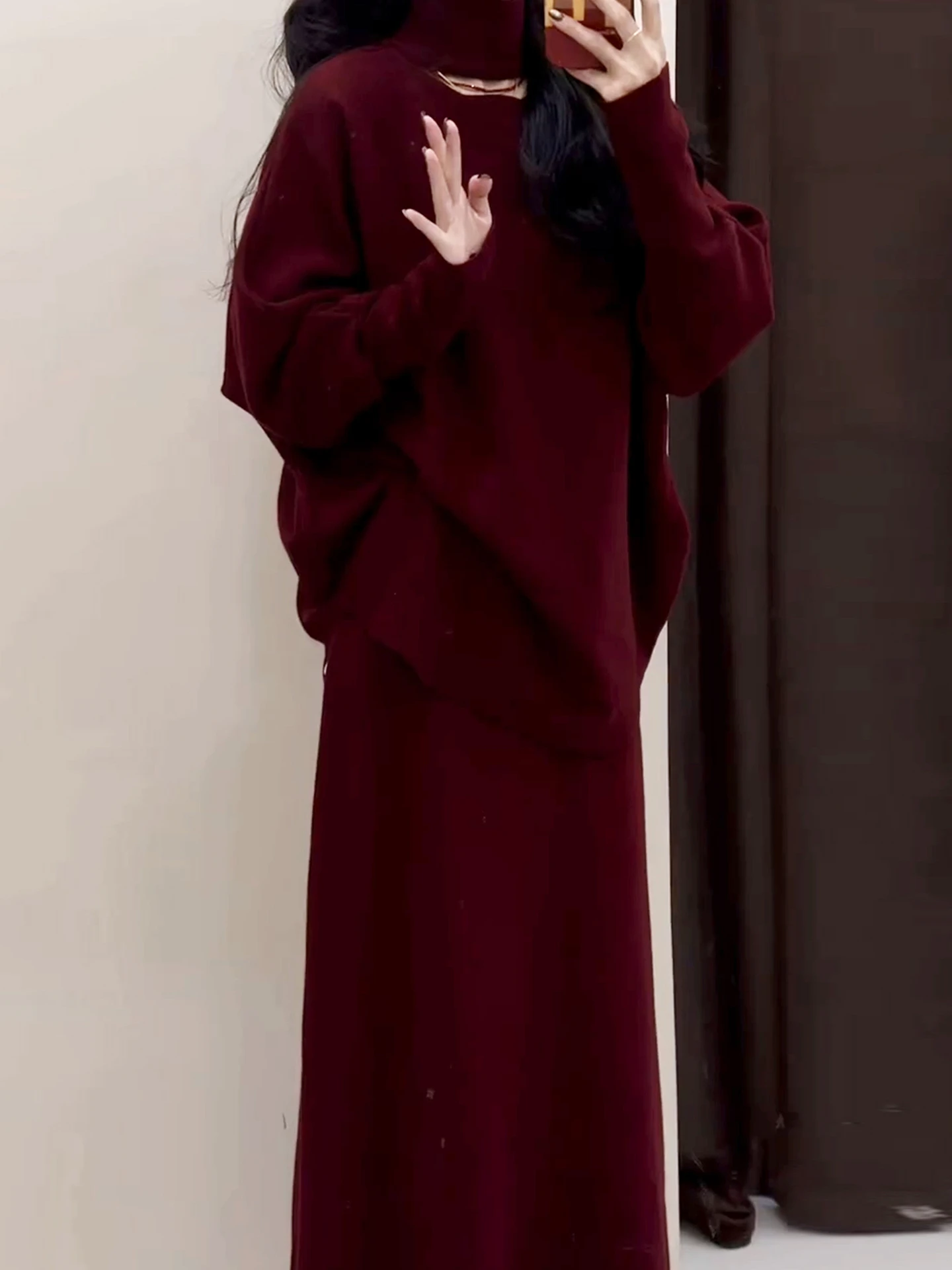 Cisas Red Knitted S…