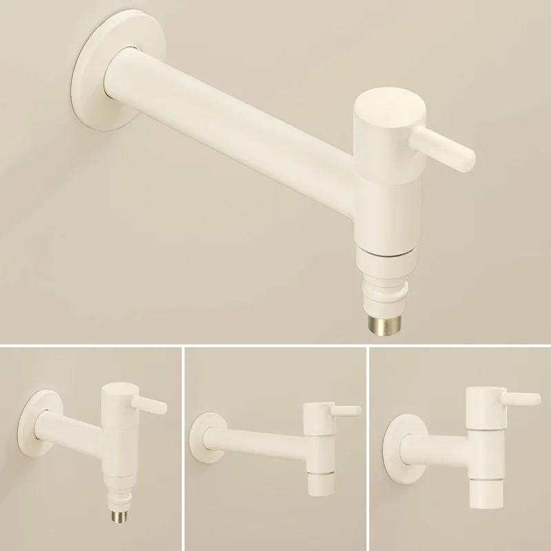 

Матовый уличный садовый смеситель из нержавеющей стали 304, настенный кран, садовая швабра для умывальника, удлиненный смеситель для сада