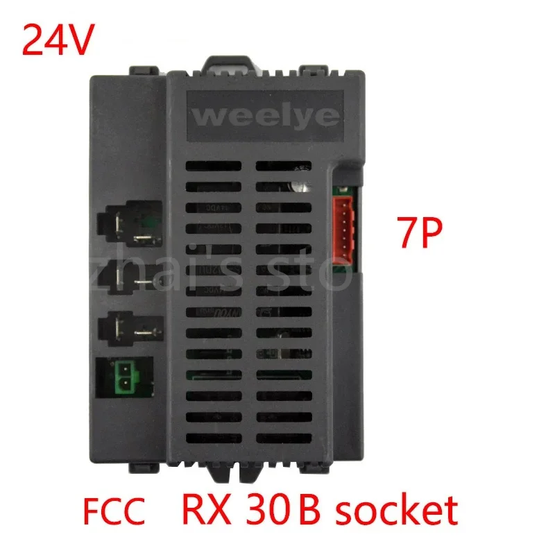 Weelye fcc rx30b 24v Kinder Elektroauto Empfänger Kinderwagen Elektro fahrzeug Spielzeug Zubehör 2,4g Bluetooth Trans mitt