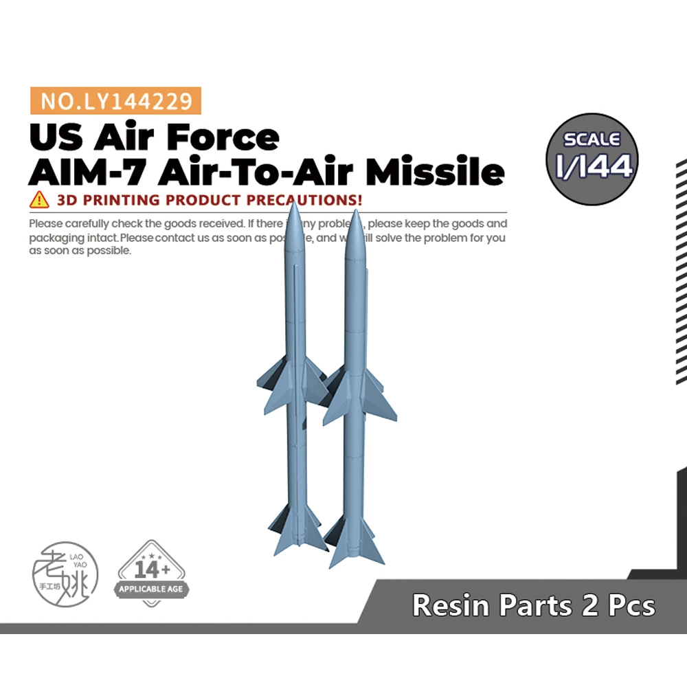 Yao\'s Studio LY229 Model upgrade Parts US Air Force AIM-7 Air-To-Air Missile