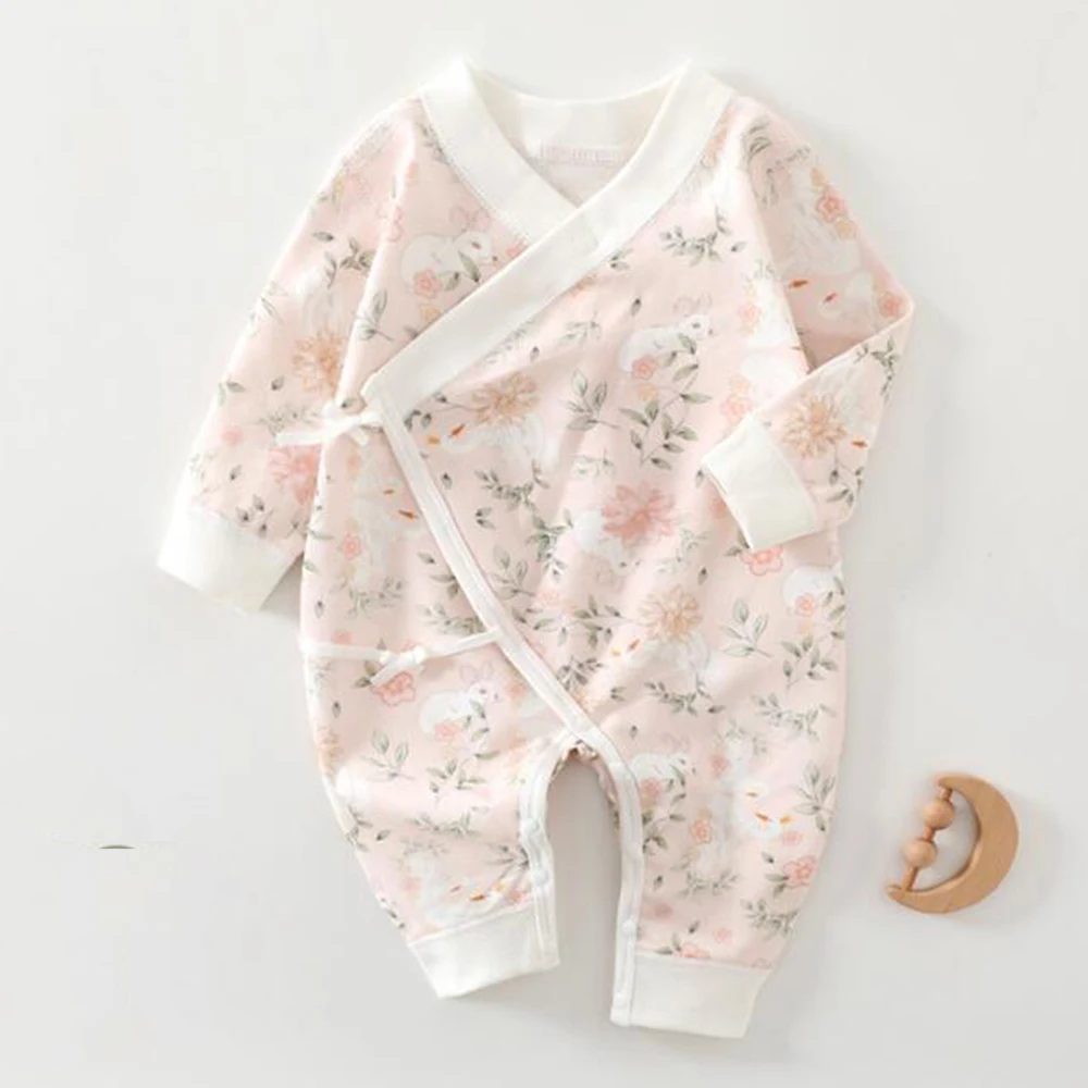 

Newborn Christmas Romper Long Sleeve 100% Cotton Fall Winter Unisex Baby Jumpsuits For Boys Girls 0-6Months Clothes
