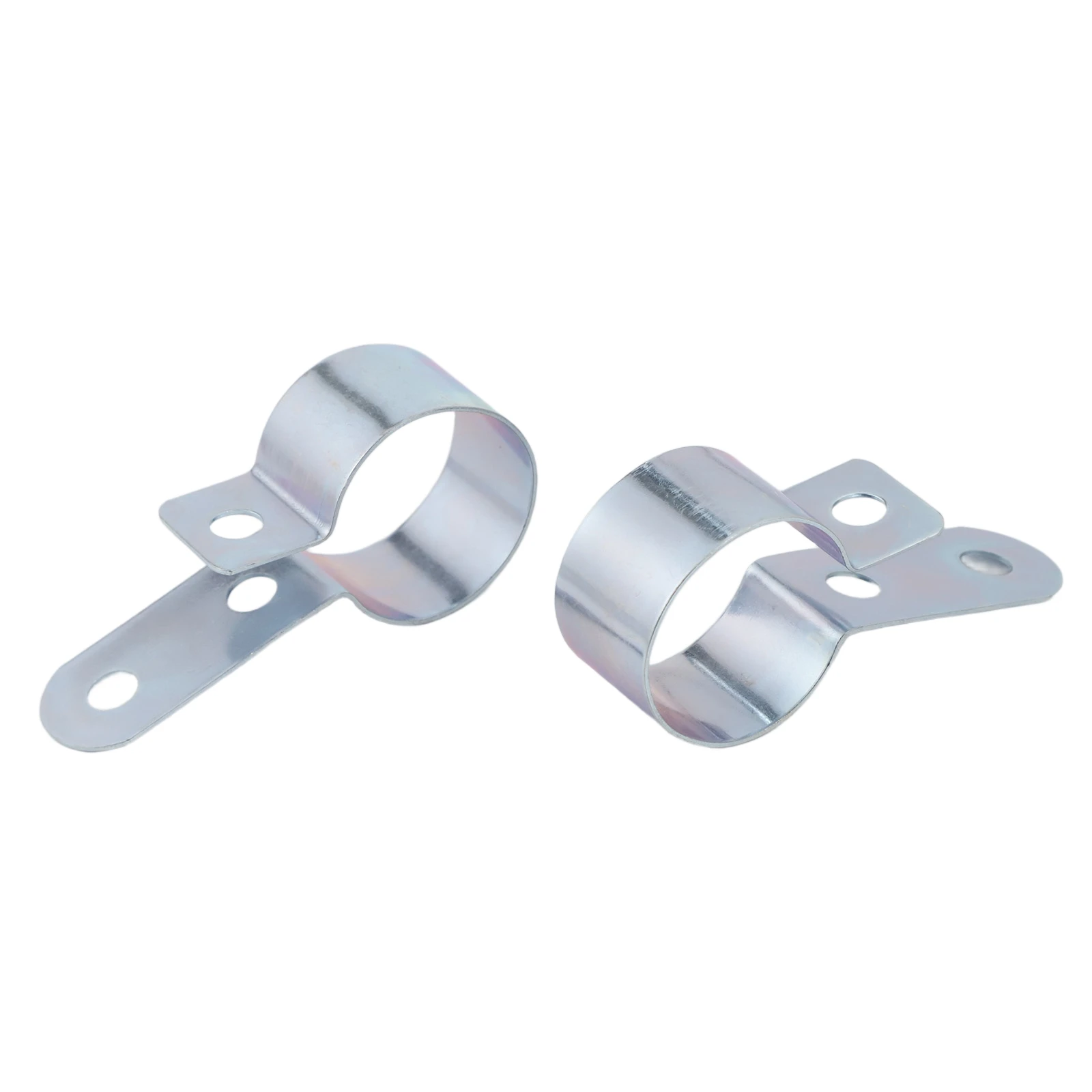 High Quality P Clip Fastener Clips 24mm-28mm Accessories Robust Silver Stainless Steel 2/4Pcs Air Diesel Interior