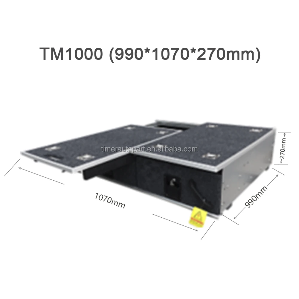 Car Trunk Drawer System,Heavy Duty Steel Storage Box for Toyota LC80 LC100 LC200, Lockable Organizer for Overland Camping,1100mm