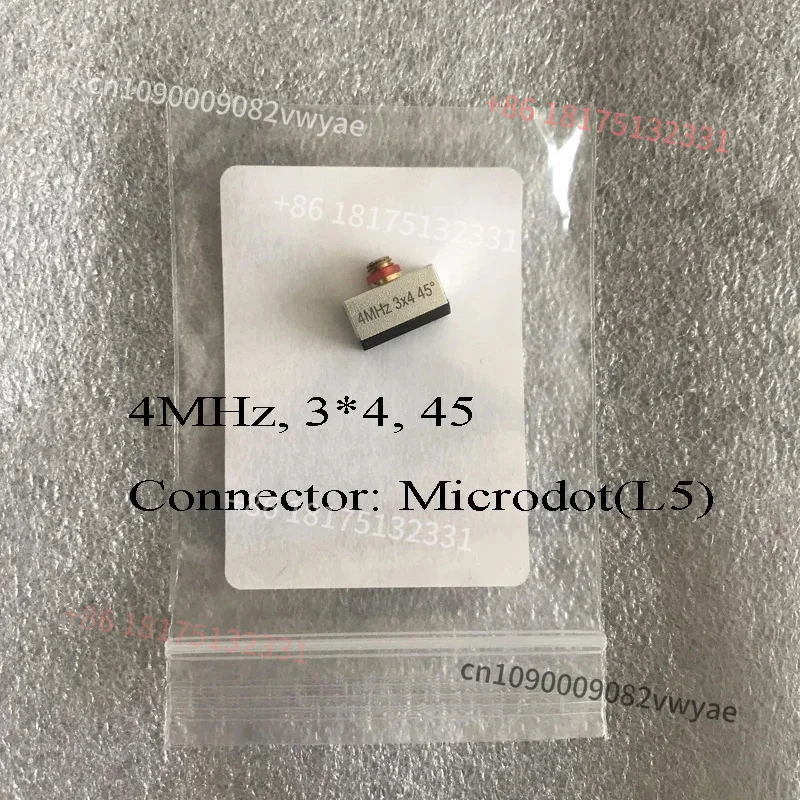 Angular beam of light probe transducer 4MHz 5MHz 3 * 4 for NDT transducer NDT ultrasonic probe