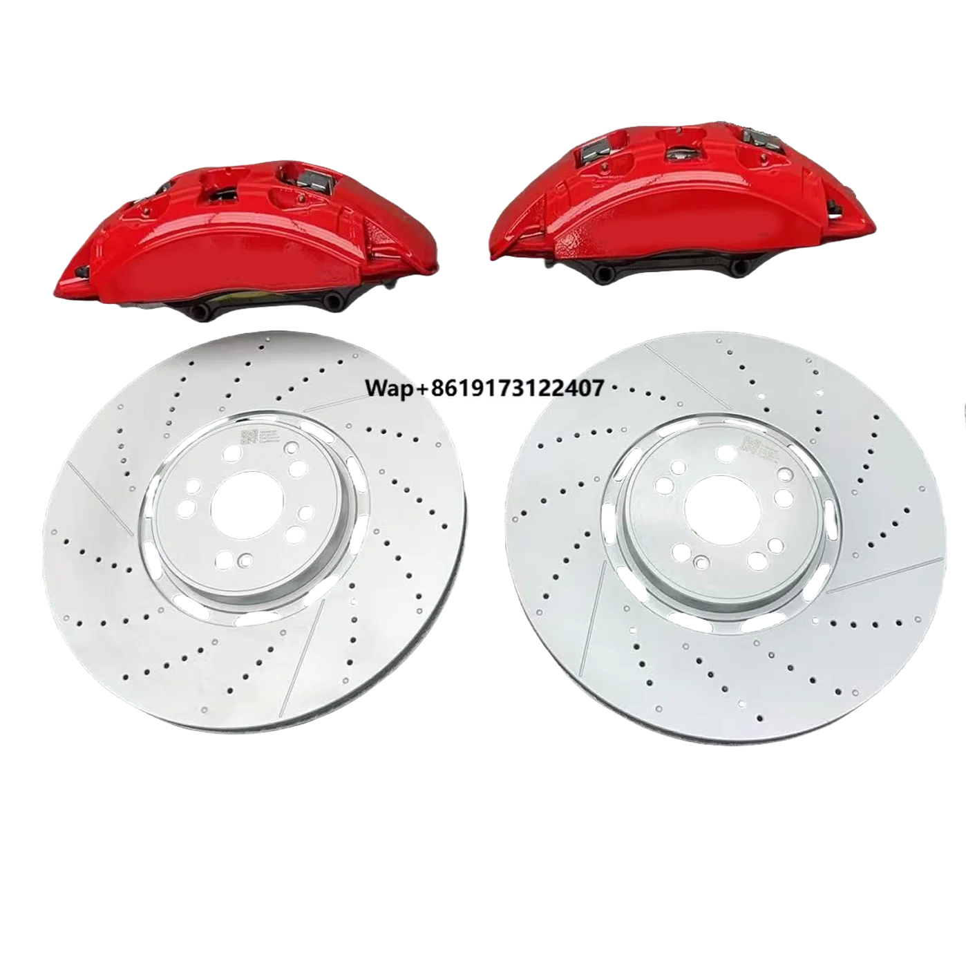 

Universal New Aluminum Big Brake Kit 6 Piston Bbk Caliper with 400mm Rotors for Benz G500 G350 G63 W464 W463 Gle53 W176