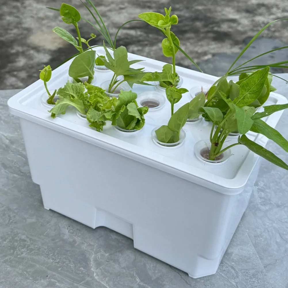For Indoor Gardening 15-hole System Indoor Herb Garden Space-saving Design Countertop Friendly Plastic Construction
