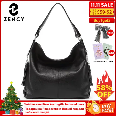 Genuine Leather Crossbody Bag ZENCY