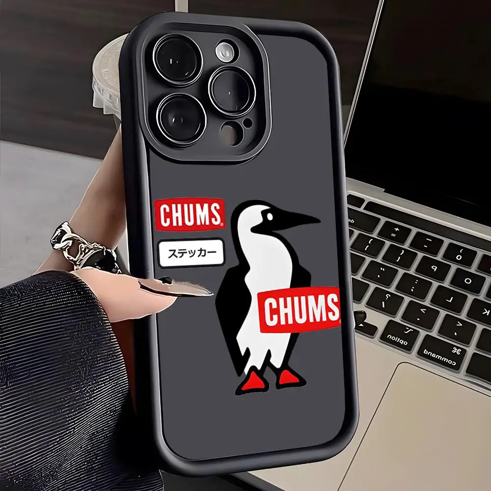 Luxury Clothing CHUMS Phone Case For IPhone 16 Pro Max 15 Pro 14 Plus 13 12 11 XR XS Max X 7 8 Plus Soft TPU Back Cover