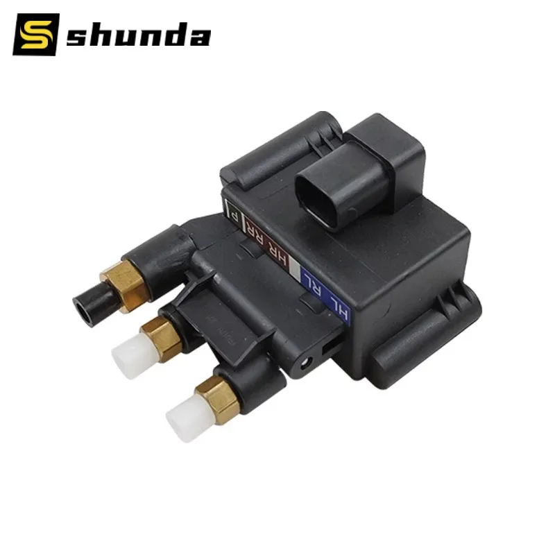

2513200158 air suspension control solenoid valve is applicable to Mercedes-Benz E50, CLS220, CLS250, E200, E300, E300 and E350