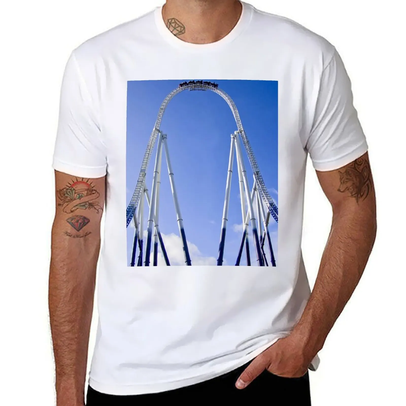 

Stealth - Thorpe Park T-Shirt customizeds valentines boutique clothes Men's clothing