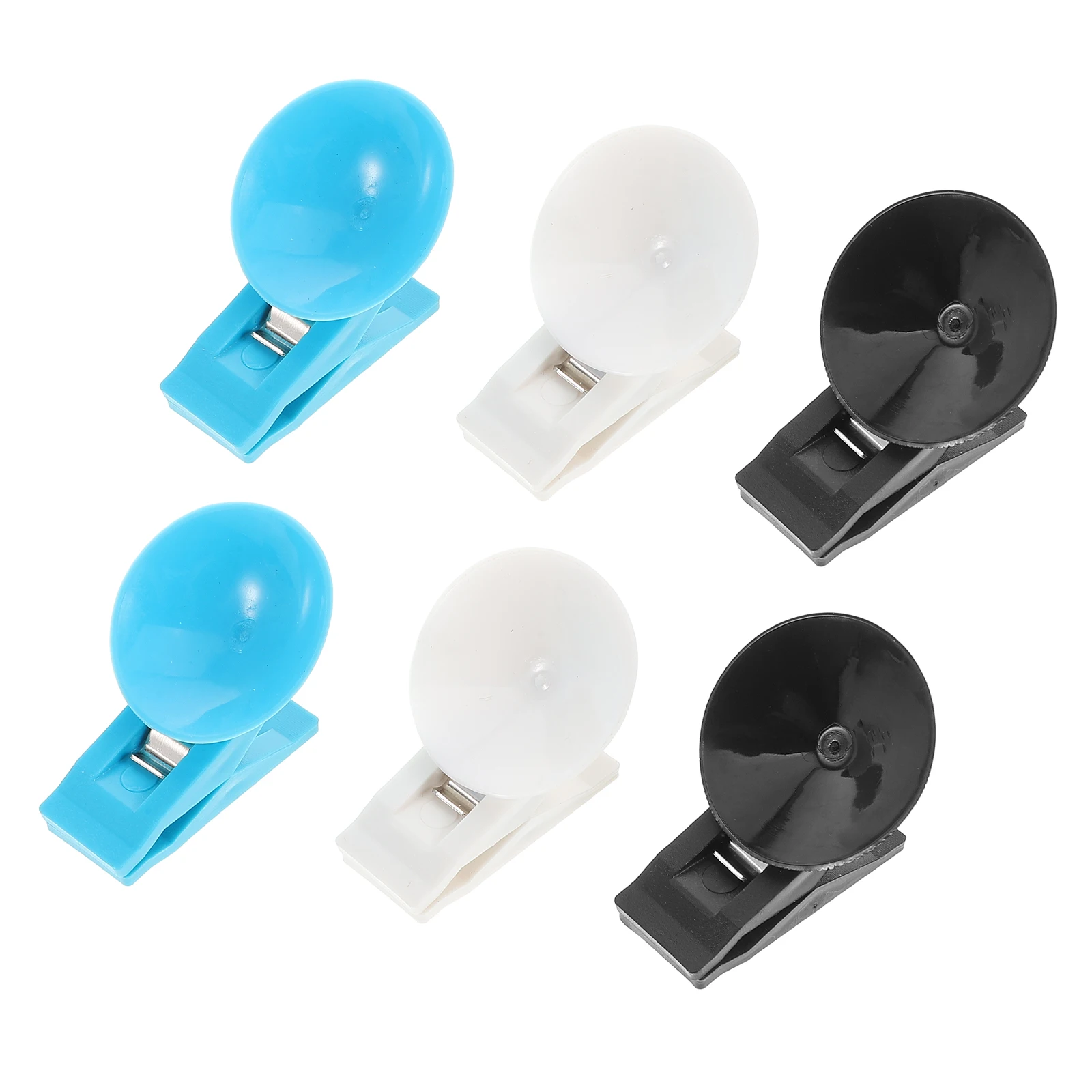 

6 Pcs Card Holder Suction Cups Clips Organizer Pocket Back Seat Net Multifunctional Durable Storage