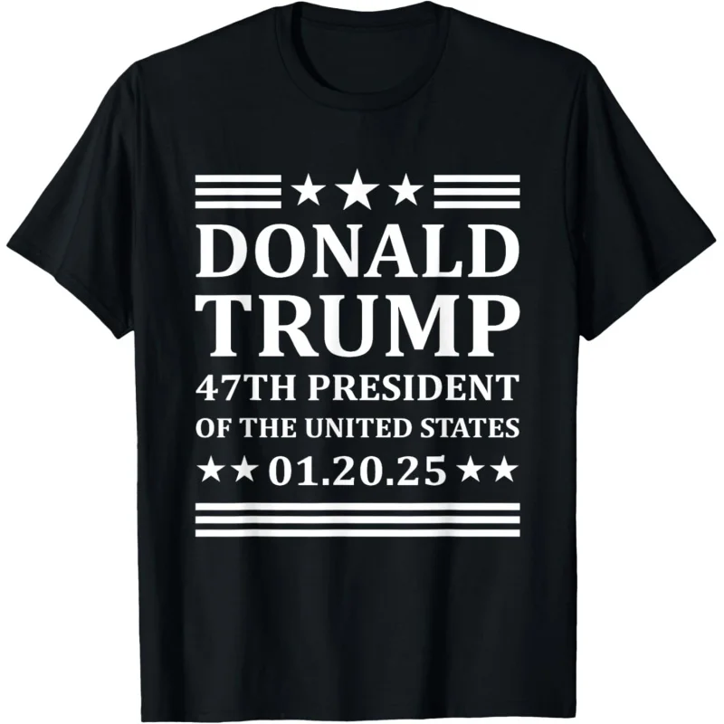 

President Trump's patriotic T-shirt for inauguration in 2025