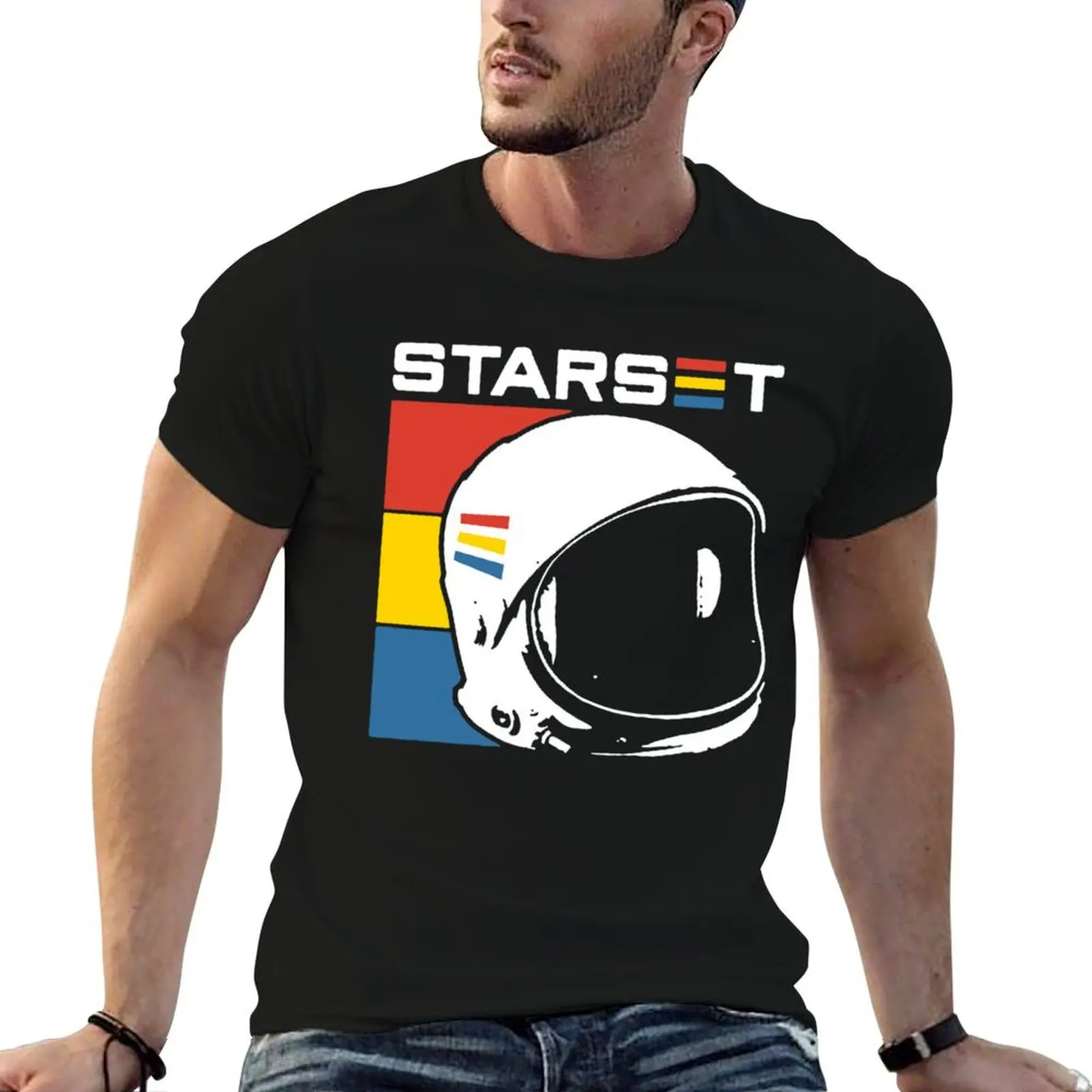 

Starset Shirt Men_s Cotton T Shirt Fashion Casual O Neck Short Sleeve Tees T-Shirt funny t shirts man T-Shirt