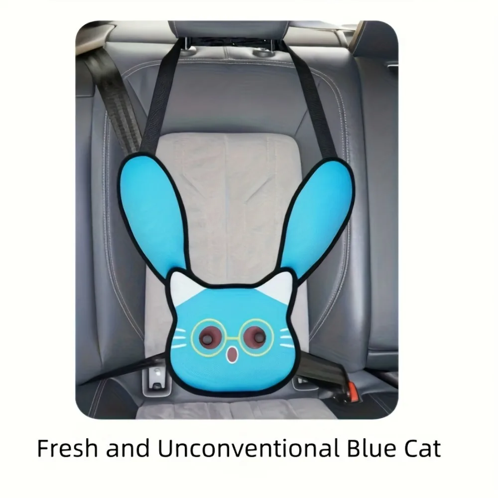 1 pezzo di copertura morbida per cintura di sicurezza per bambini 3-12 anni, spalline regolabili per seggiolino auto per tutti i seggiolini auto, poggiatesta comfort