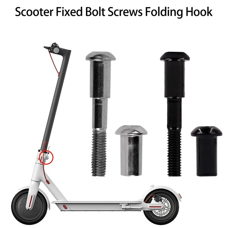 Folding Pothook Hinge Bolt Repair Hardened Steel Lock Fixed Screw Hook For Xiaomi MIJIA M365 Electric Scooter