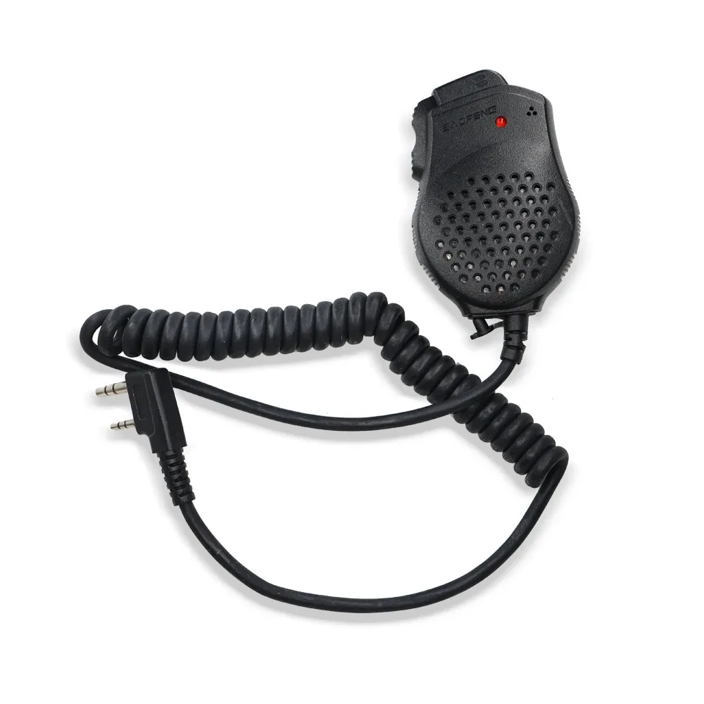 

New Dual PTT Baofeng UV-82 Speaker Mic Original Microphone For BF UV-82 UV-82Plus GT-5TP Walkie Talkie BF-UV82 Two Way Radio